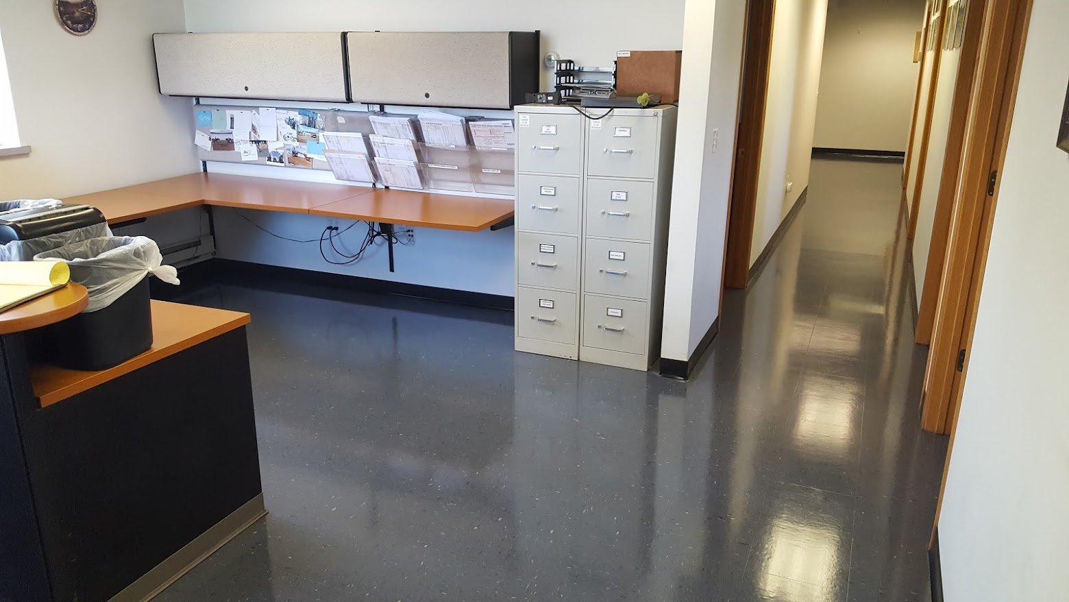 Example 3 Refinished VCT